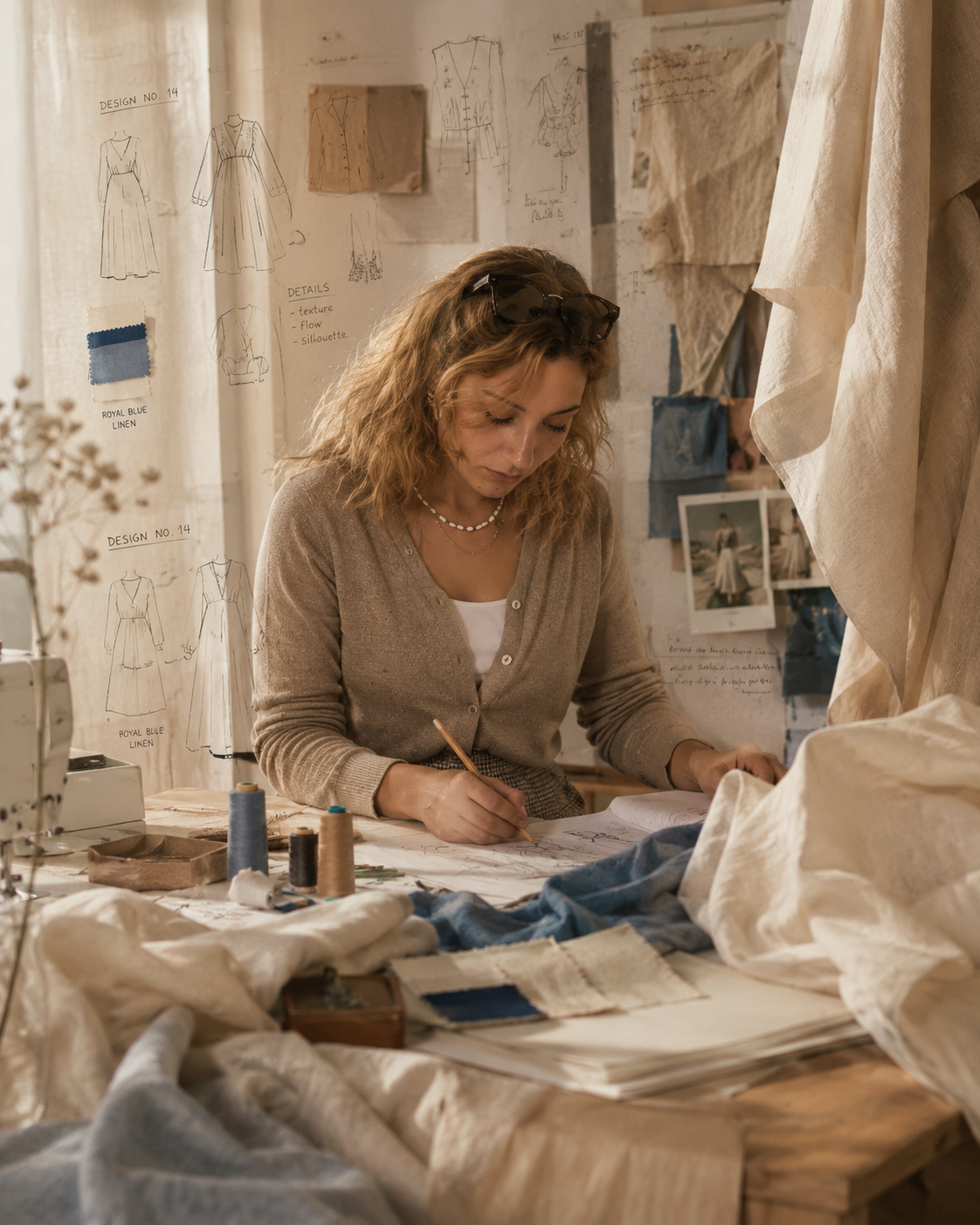 İpek Ellinci portre — moda tasarımcısı ve fotoğrafçı